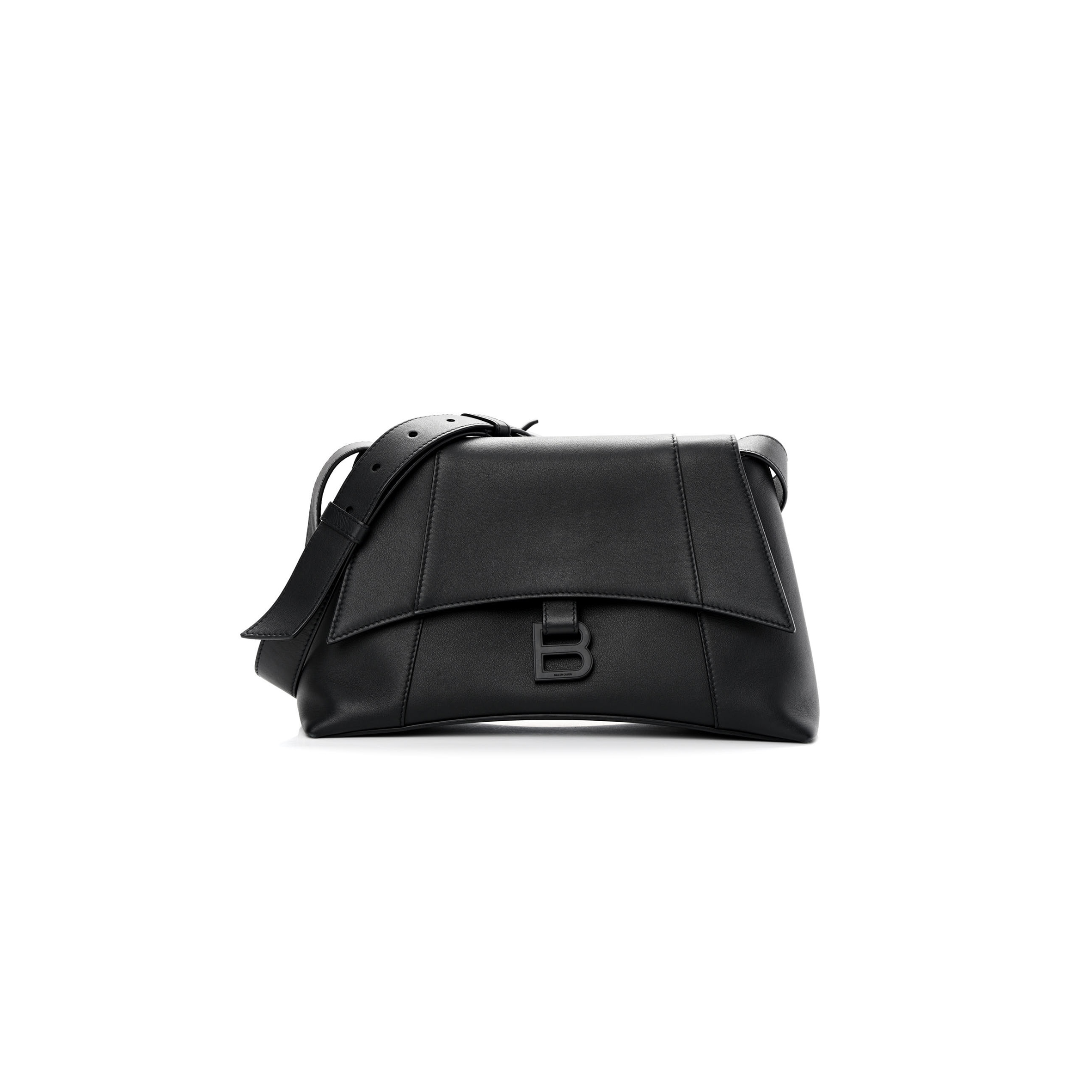 Ba*len*cia*ga down town shoulder bag in black 7364732aabz1000 (30*17.3*9.9cm)